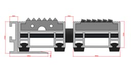 System-R/G 17/30 mm (ryps/guma) – widok 1