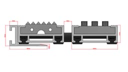 System-G/S 11/30 mm (guma/szczotka) – widok 1