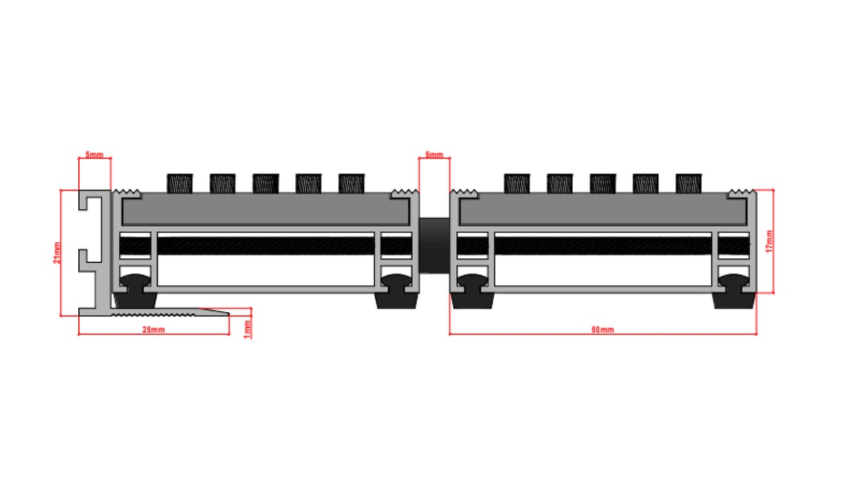 System-S 17/50 mm Premium (szczotka)