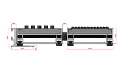 System-R/S 17/50 mm Premium (ryps/szczotka) – widok 1